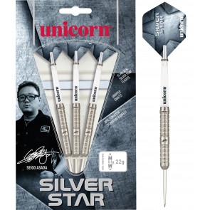 Unicorn Seigo Asada Silver Star -  Steel Darts