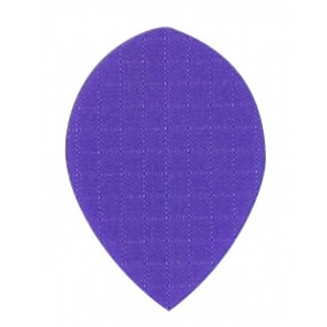 Nylon Longlife Fabric Flights - Pear - Purple