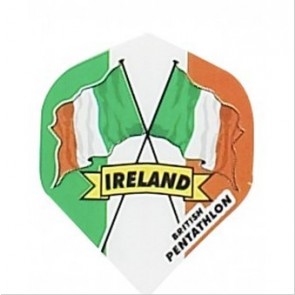 British Pentathlon Flag Country Dart Flights Ireland