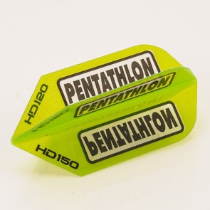 5 x Sets of Pentathlon GREEN SuperTough HD 150 Dart Flights, Slim