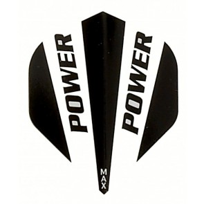 McCoy Power Max STD Solid Black/White Fullsize Flight